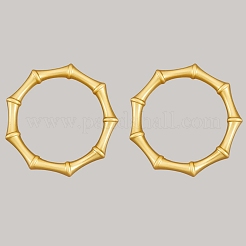 6 шт. Кольца для салфеток из сплава&nbsp;AJEW-CP0009-05G