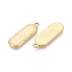 Оправы для подвесок из нержавеющей стали 304 в виде кабошонов&nbsp;STAS-N108-61G