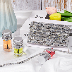 5 ярд самоклеящейся смоляной ленты со стразами&nbsp;DIY-SP0002-49D