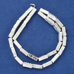 Гальванические нити из синтетических немагнитных гематитовых бусин&nbsp;G-U003-15C