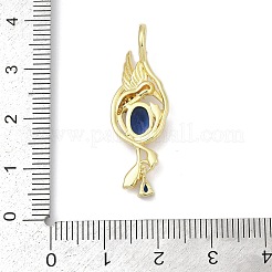 Латунные микро проложить кубического циркония подвески&nbsp;KK-D317-131G