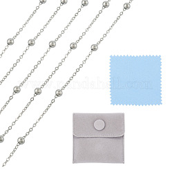 1 м 925 цепочки-сателлиты из стерлингового серебра&nbsp;STER-TA0001-21