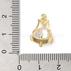 Латунные подвески&nbsp;KK-C062-037G-01