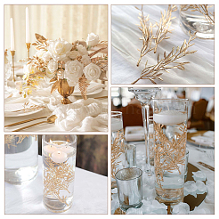 30шт ПВХ пластиковый искусственный лист&nbsp;AJEW-SC0031-62