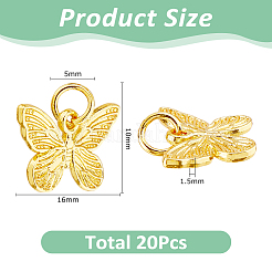 20шт латунные подвески&nbsp;KK-HS0015-70