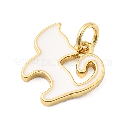 Латунь эмаль подвески&nbsp;KK-A268-18G-01