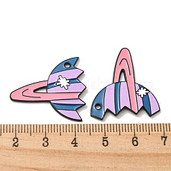 Большие подвески из сплава эмали с разрезом&nbsp;FIND-Z026-06EB