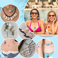 Наборы для самостоятельного изготовления ожерелий с подвесками&nbsp;DIY-GA0008-31