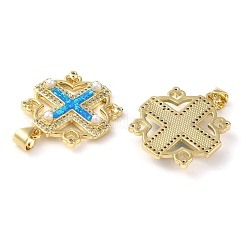 Стойки обшивки латунь микро проложить Циркон подвеску&nbsp;KK-P268-08B-G