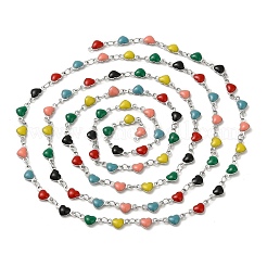 Цепочка в форме сердца из нержавеющей стали 304&nbsp;CHS-H010-01P-01