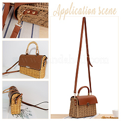 8 комплект 4-цветных D-образных застежек из сплава с язычком из искусственной кожи&nbsp;FIND-WR0010-68