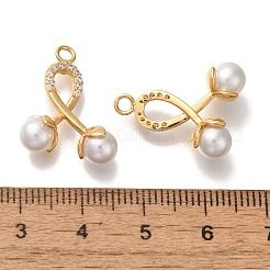 Латунные микро проложить кубического циркония подвески&nbsp;KK-B107-07G