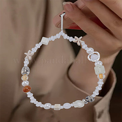 1 шт. ремешки для мобильных телефонов из сплава и акрила&nbsp;HJEW-LP0001-13