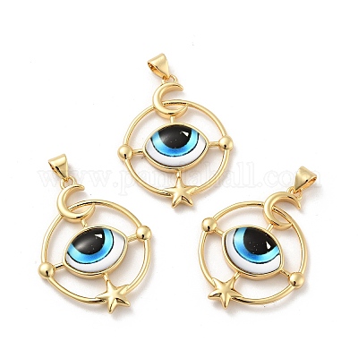 Подвески из непрозрачной смолы KK-G419-14G-04-1