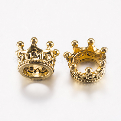 Сплавочные овальные бусины тибетского стиля &nbsp;PALLOY-F200-12AG-1