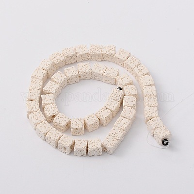 Синтетические бусины из вулканической породы G-N0104-8mm-11-1