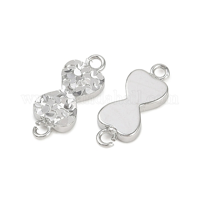 Латунные текстурированные соединительные подвески&nbsp;KK-K351-56P-1