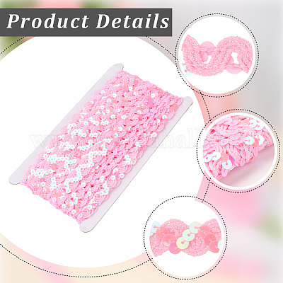 Бусины-пайетки из полиэстера&nbsp;OCOR-WH20012-13D-1