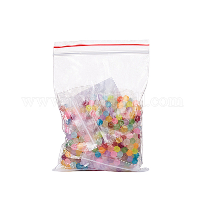 Матовые прозрачные стеклянные бусины&nbsp;FGLA-TA0001-01-6mm-1