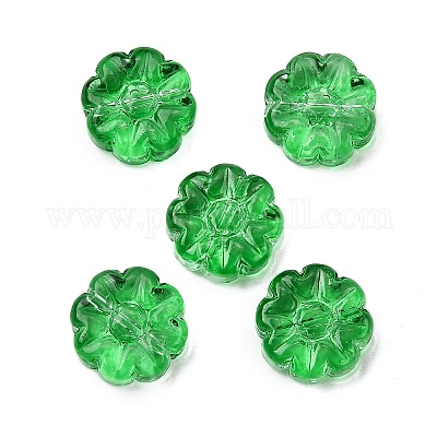 Стеклянные бусины&nbsp;GLAA-D303-03F-1