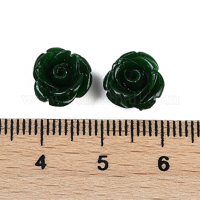 Резные бусины из синтетического коралла&nbsp;CORA-M001-07T-1