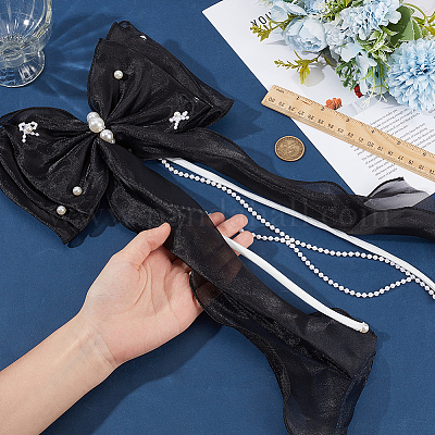 1 шт. бант из ткани заколки для волос из кожи аллигатора&nbsp;PHAR-CY0001-09A-1