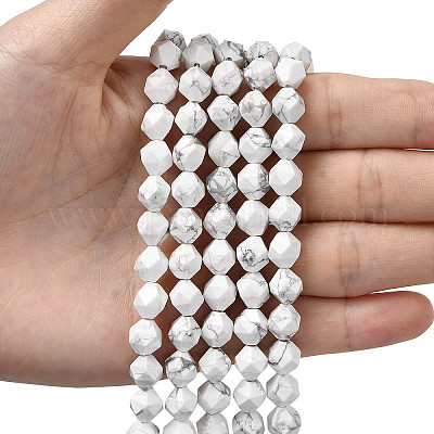 Природные Говлит бисер нитей&nbsp;G-Z119-A43-02-1