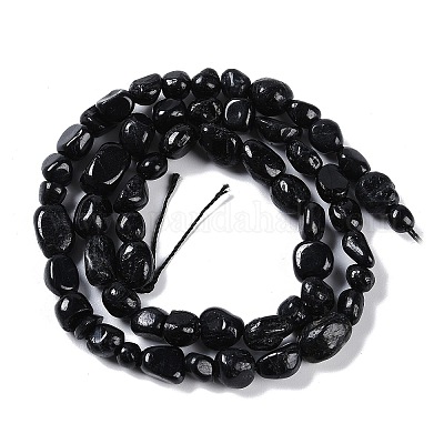 Натуральный турмалин бисер нитей&nbsp;G-P433-05A-01-1