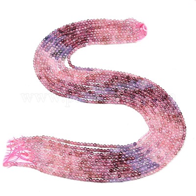 Нити бусин из натуральной цветной шпинели&nbsp;G-B175-D01-3mm-1