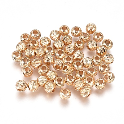 Spacer бисер латунные&nbsp;KK-TAC001-77G-1