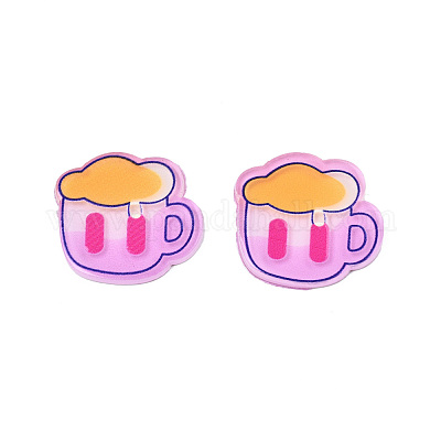 Акриловые кабошоны с принтом&nbsp;OACR-N135-41-1