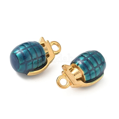 Подвески из нержавеющей стали 304 с эмалью STAS-I346-14G-02-1