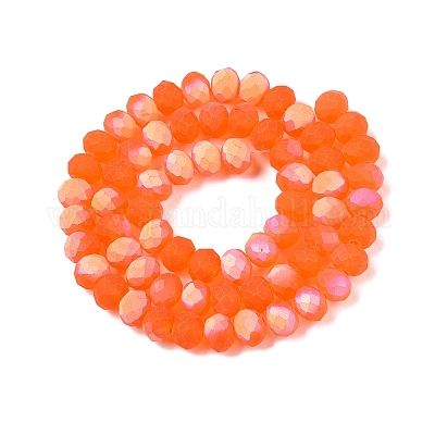 Прозрачные стеклянные бусины&nbsp;LS-EGLA-A044-T8mm-MB25-1