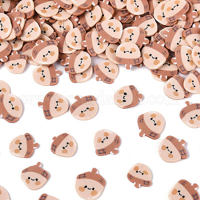 Кабошоны из полимерной глины ручной работы&nbsp;CLAY-T023-05-1