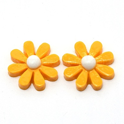 Кабошоны из смолы&nbsp;CRES-WH0005-01E-1