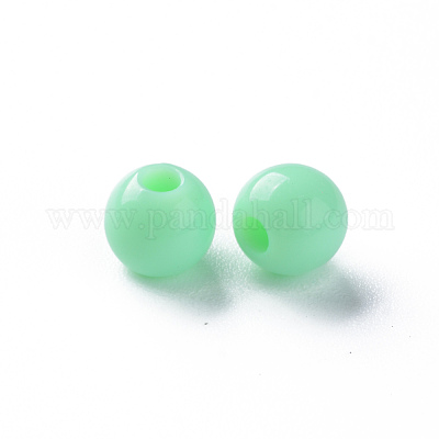 Непрозрачные акриловые бусины&nbsp;MACR-S370-C6mm-A05-1