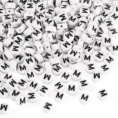 500шт акриловые бусины&nbsp;SACR-TA0001-55M-1