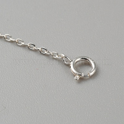 Удлинитель цепочки из стерлингового серебра STER-WH0010-35B-S-1