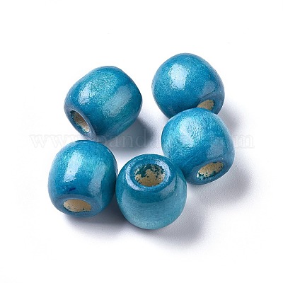 Природных шарики древесины&nbsp;LS-WOOD-WH0021-29E-1