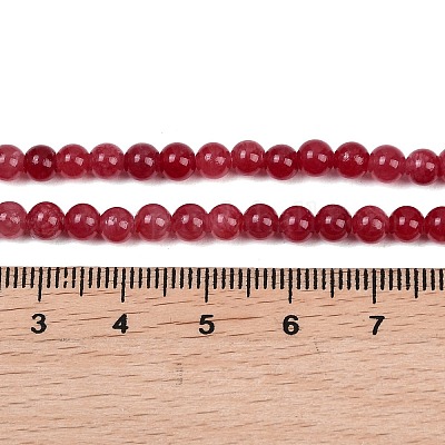 Естественно полосатый каменные бусы нити&nbsp;G-D315-A01-05-4mm-1