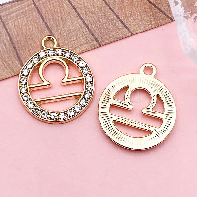 Подвески из хрусталя из цинкового сплава&nbsp;WGC2D94-07-1