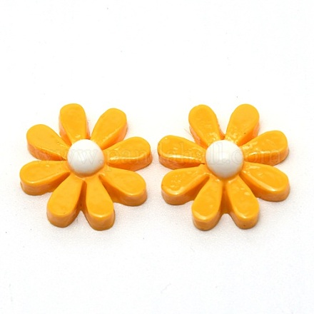 Кабошоны из смолы&nbsp;CRES-WH0005-01E-1