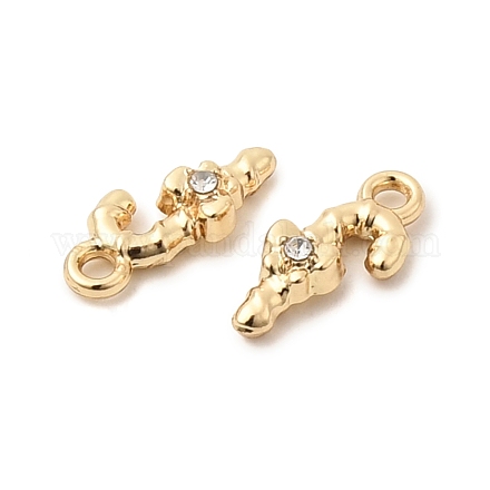 Рождественские подвески из сплава со стразами&nbsp;FIND-G102-01G-01-1