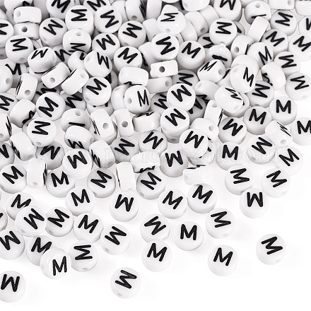 500шт акриловые бусины&nbsp;SACR-TA0001-55M-1