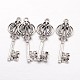 Сплавочные сеттинги для кулона (стразы)&nbsp;LS-TIBE-16047-AS-RS-2