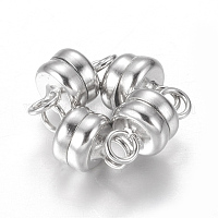 Колонна латунные магнитные застежки с петлями&nbsp;KK-M064-P-NR