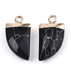 Синтетические бирюзовые подвески&nbsp;G-N326-57A