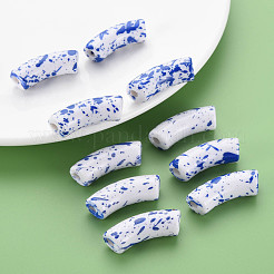 Непрозрачные акриловые бусины MACR-S372-001F-B05