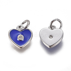 Латунные микро проложить кубического циркония подвески&nbsp;ZIRC-I026-06P