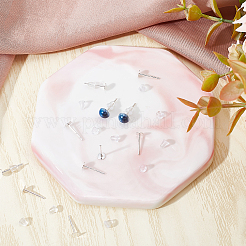 20 шт. 925 фурнитуры для сережек-гвоздиков из стерлингового серебра&nbsp;DIY-BBC0001-13